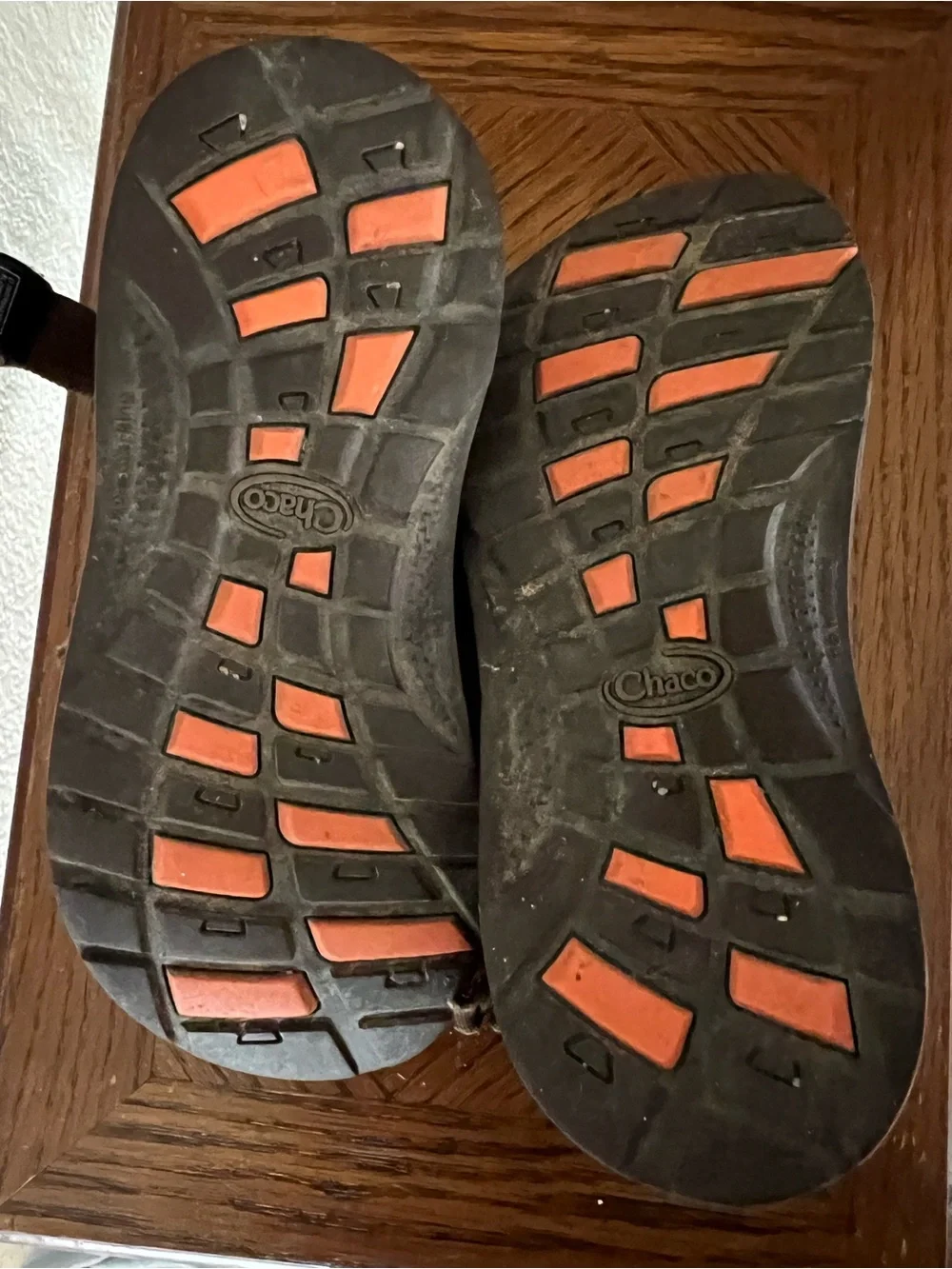 Chaco Girls Brown Floral Strap Sport Sandals